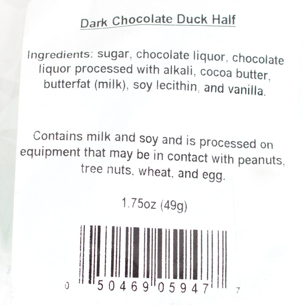 Euphoria Chocolate, Green Foil, Dark Chocolate, Duck